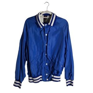 Vintage Aristo Jac nylon snap front bomber jacket. Sz X-Large